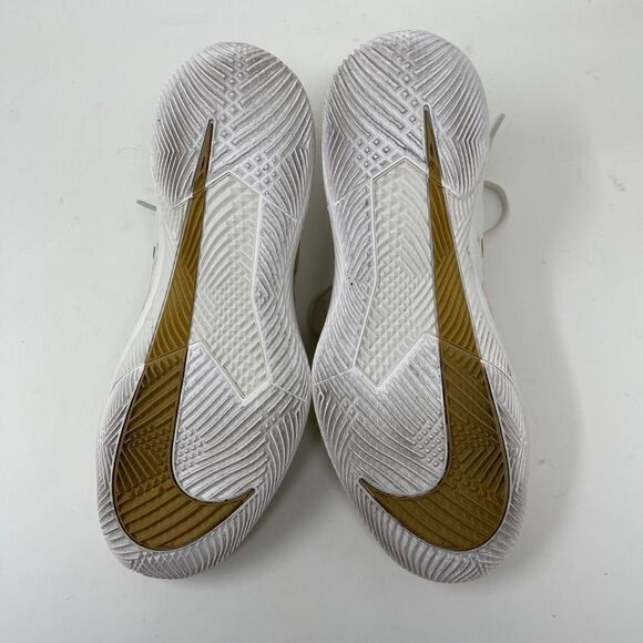 Nike Women Tennis Air Zoom Vapor X Knit Phantom Metallic Gold AR8835 003 Size 10 - Picture 7 of 9